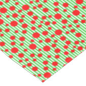 Nappe Frappes et points de Noël (Angle)