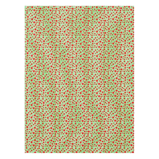 Nappe Frappes et points de Noël (Devant)