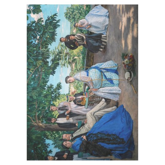 Nappe Frédéric Bazille - La Réunion Familiale (Devant)