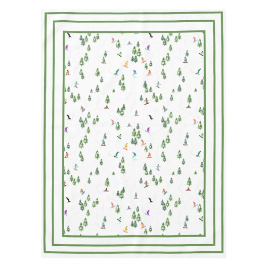 Nappe Freeride Snowboarder Illustration de snowboard (Devant)