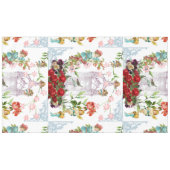 Nappe French chic,country rustic,floral pattern,roses,re (Devant (Horizontal))