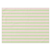 Nappe Fresh Boho Pink & Green Stripes Spring & Summer  (Devant (Horizontal))