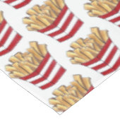 Nappe Fries frites Pommes de terre frites Alimentation r (Angle)