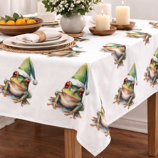 Nappe Frog de Noël