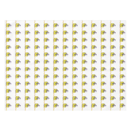 Nappe Fromage blanc Souris jaune (Devant (Horizontal))