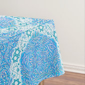 Nappe Frontière feuillue bleue et blanche d'étoile de (In Situ)