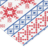 Nappe Frontières nordiques de flocon de neige de Noël (Angle)