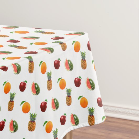 Nappe Fruits assortis sur fond blanc (In Situ)