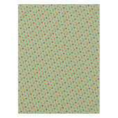 Nappe Fruits assortis sur fond vert laurier (Devant)