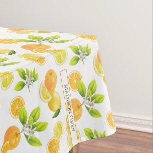 Nappe Fruits d'agrumes Oranges et citrons Patten