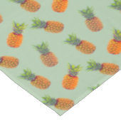 Nappe Fruits d'ananas sur Laurel Green (Angle)