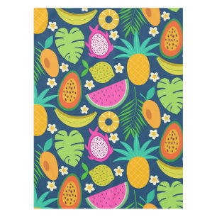 Nappe Fruits de banane à l'ananas tropical