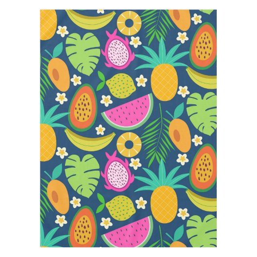 Nappe Fruits de banane à l'ananas tropical (Devant)