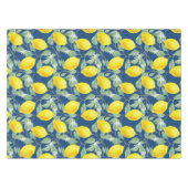 NAPPE FRUITS DE CITRON DANS LE BLEU CAMPAGNE (Devant (Horizontal))