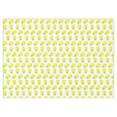 Nappe Fruits de citron jaune sur blanc (Devant (Horizontal))