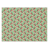 Nappe Fruits de grenade rouge et Feuilles verts (Devant (Horizontal))