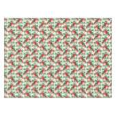 Nappe Fruits de grenade rouge et Feuilles verts (Devant (Horizontal))