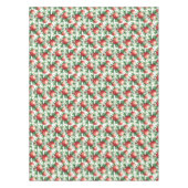 Nappe Fruits de grenade rouge et Feuilles verts (Devant)