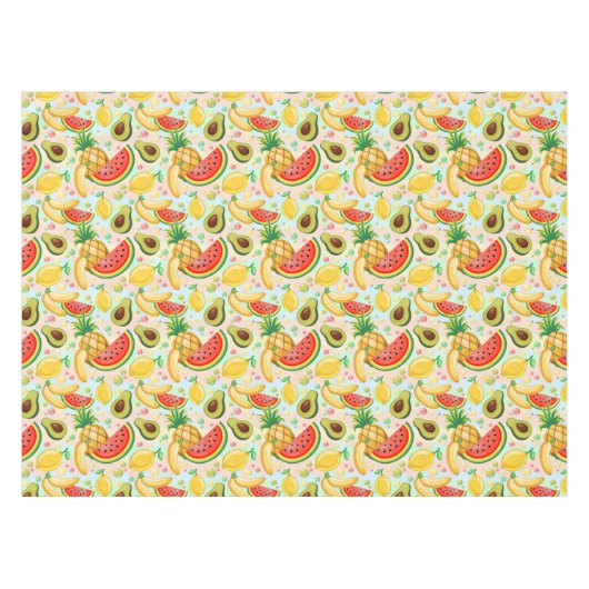 Nappe Fruits d'été frais Motif (Devant (Horizontal))