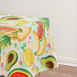 Nappe Fruits d'été frais Motif