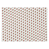 Nappe Fruits et fleurs de pomme sur branche sur blanc (Devant (Horizontal))