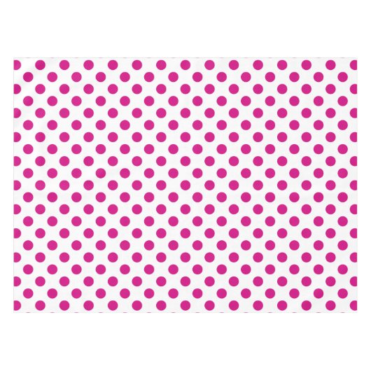 Nappe Fuchsia polka (Devant (Horizontal))