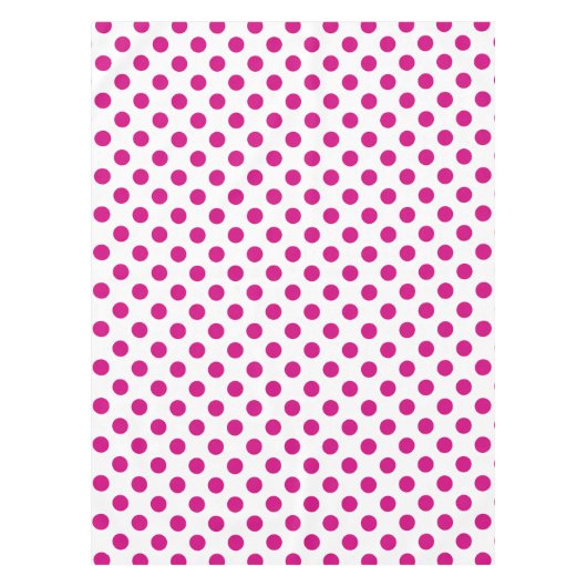Nappe Fuchsia polka (Devant)