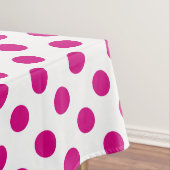 Nappe Fuchsia polka (In Situ)