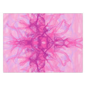 Nappe FUMÉE ROSE - Art fractal moderne et abstrait - (Devant (Horizontal))