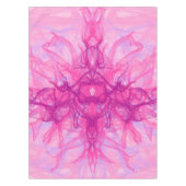 Nappe FUMÉE ROSE - Art fractal moderne et abstrait - (Devant)