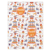 Nappe Fun Carnaval Enfants Anniversaire Cirque Motif Clo (Devant)
