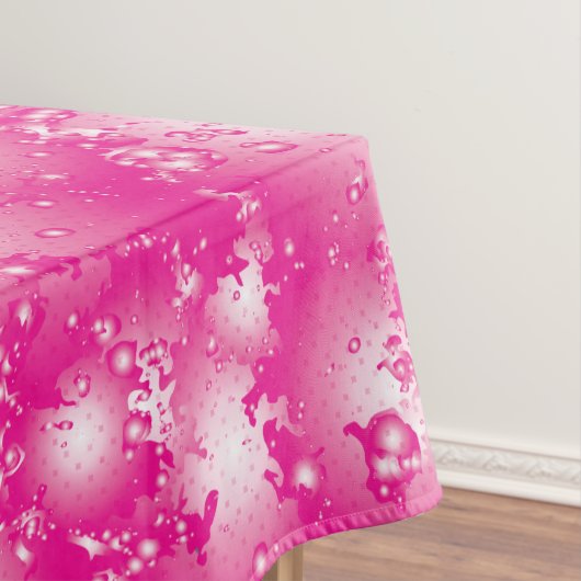 Nappe Fun PINK Abstrait Encre Super motif (In Situ)