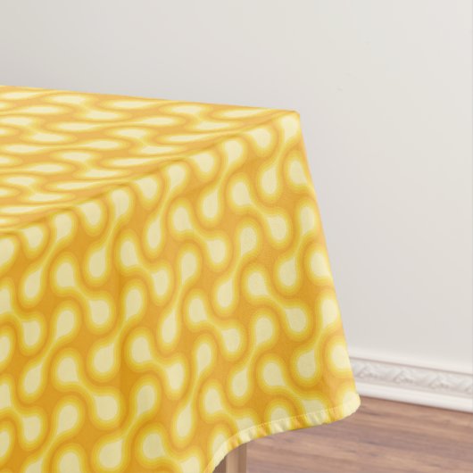 Nappe Funky 1970 Metaball Graphic Circle Barbell Jaune (In Situ)