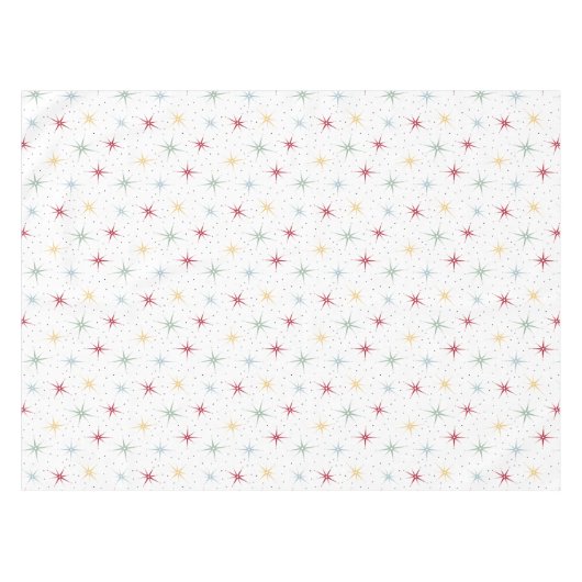 Nappe Funky Atomic Age Starburst Mid Motif (Devant (Horizontal))