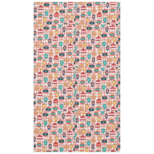 Nappe funky rétro super nostalgie de nostalgie de noël (Devant)