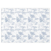 Nappe Funky Yeti Monsters Antique Motif de Toile d'hiver (Devant (Horizontal))