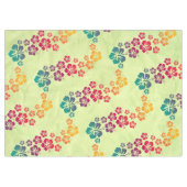 Nappe Funny Hibiscus tropicaux fleurit + votre arrière - (Devant (Horizontal))
