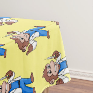 Nappe Funny orangutan ape cartoon doctor