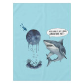 Nappe Funny shark diver lunch time :nice bubbles bro (Devant)