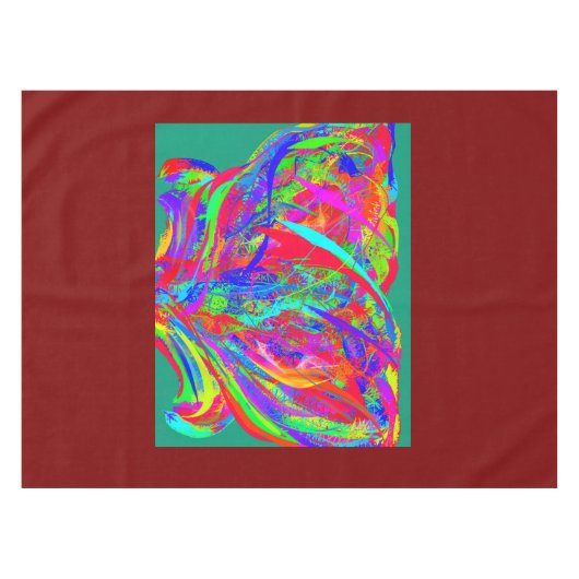 Nappe Furry Rainbow Colored Flower (Devant (Horizontal))