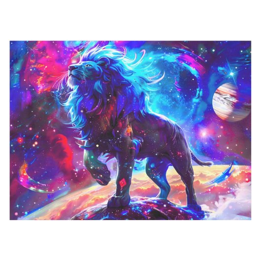 Nappe Galaxy Lion Blue (Devant (Horizontal))