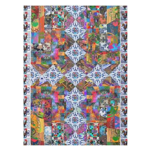 Nappe Galo de Barcelos, Portugal (Devant)