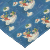 Nappe Garçon de Noël Rétro Vintage (Angle)