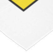 Nappe Garder | JAMAICA FLAG | Écriture croisée 60"x104" (Angle)