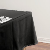 Nappe Gardez la couronne au calme sur le noir (In Situ)