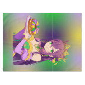 Nappe Gâteau Anime Mardi Gras King (Devant (Horizontal))