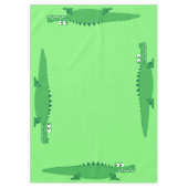Nappe Gator Alligator Crocodile fête d'anniversaire (Devant)