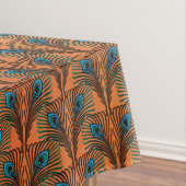 Nappe Gatsby Grandes plumes design art déco (In Situ)