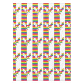 Nappe Gay pride Christmas Holly (Devant)