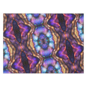 Nappe Géode d'opale de feu colorée (Devant (Horizontal))
